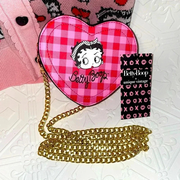 BETTY BOOP Sweater and Crossbody Purse‎ - Picture 4 of 7